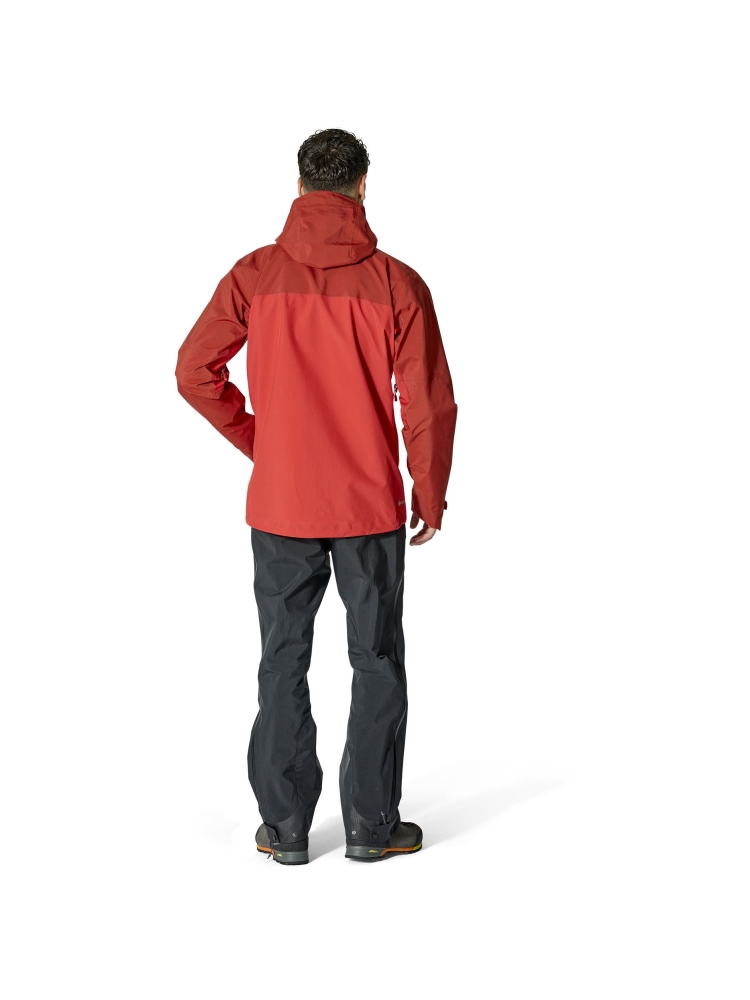 Rab Rab Latok Mountain GTX Jacket QWI-42-TUD jassen Rab Latok Mountain GTX Jacket Tuscan Red/Dark Horizon QWI-42-TUD jassen online bestellen bij Kathmandu Outdoor & Travel