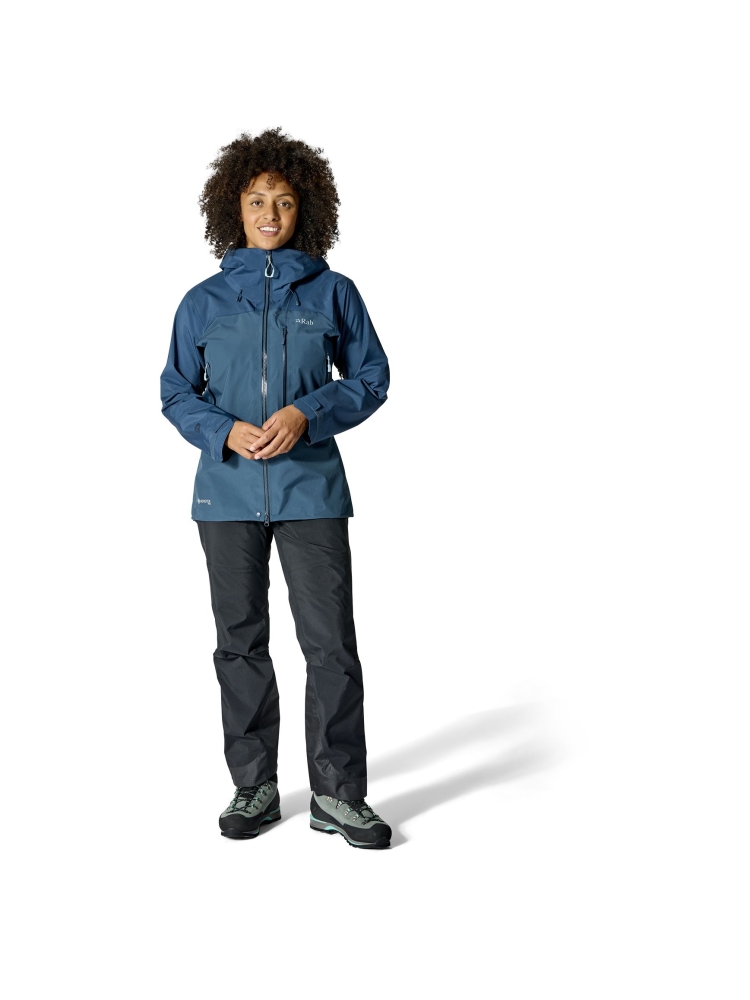 Rab Rab Latok Mountain GTX Jacket Women's QWI-43-TMB jassen Rab Latok Mountain GTX Jacket Women's Tempest Blue QWI-43-TMB jassen online bestellen bij Kathmandu Outdoor & Travel