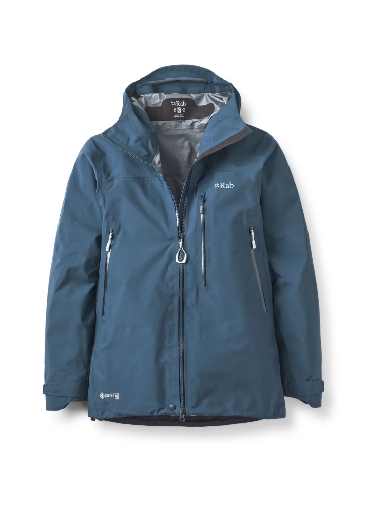 Rab Rab Latok Mountain GTX Jacket Women's QWI-43-TMB jassen Rab Latok Mountain GTX Jacket Women's Tempest Blue QWI-43-TMB jassen online bestellen bij Kathmandu Outdoor & Travel