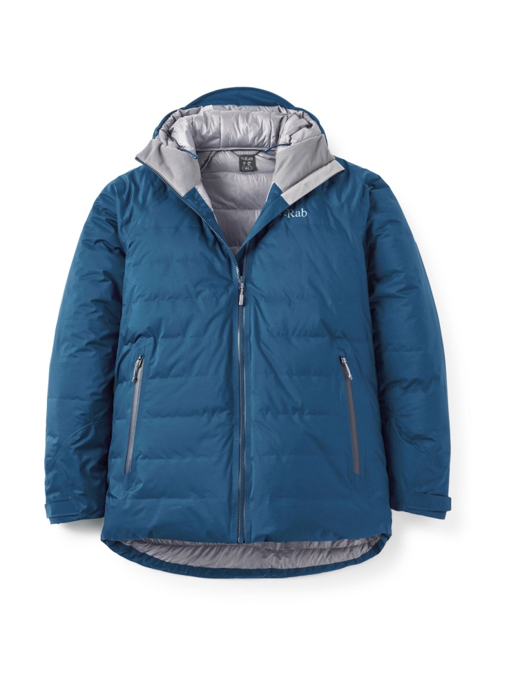 Rab Rab Valiance Jacket QDB-49-TMB jassen Rab Valiance Jacket Tempest Blue QDB-49-TMB jassen online bestellen bij Kathmandu Outdoor & Travel