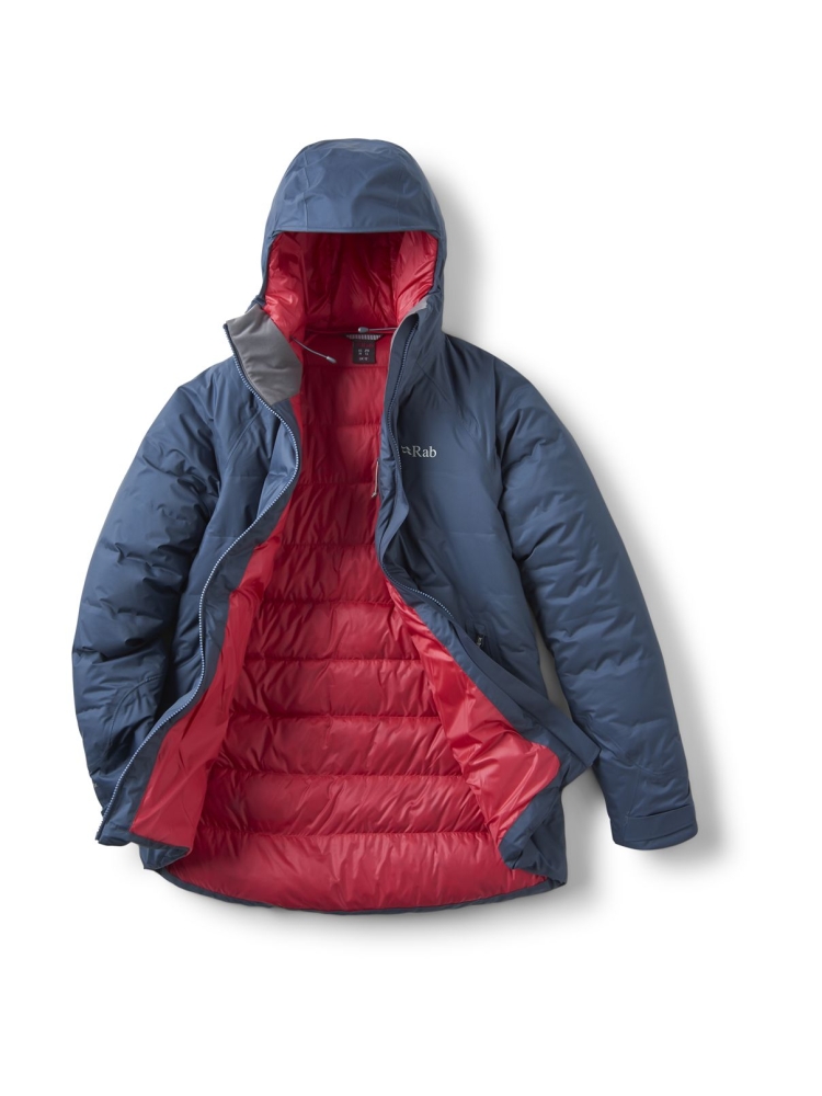 Rab Rab Valiance Jacket Women's QDB-50-STE jassen Rab Valiance Jacket Women's Steel QDB-50-STE jassen online bestellen bij Kathmandu Outdoor & Travel