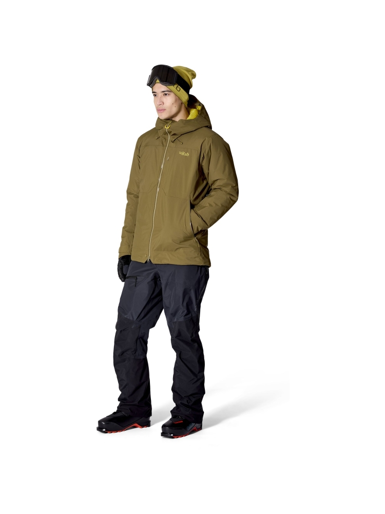 Rab Rab Optical Down Jacket QWI-63-OAK jassen Rab Optical Down Jacket Oak QWI-63-OAK jassen online bestellen bij Kathmandu Outdoor & Travel