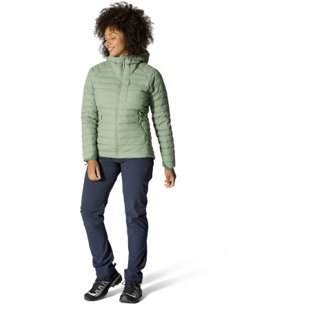 Rab Microlight Windstopper Hoody Women's Dark Fig Green Rab Microlight Windstopper Hoody Women's Dark Fig Green