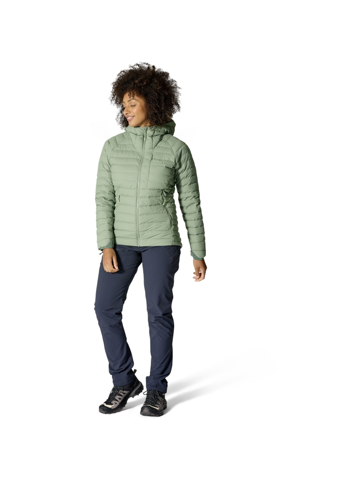 Rab Rab Microlight Windstopper Hoody Women's QDB-74-DFG jassen Rab Microlight Windstopper Hoody Women's Dark Fig Green QDB-74-DFG jassen online bestellen bij Kathmandu Outdoor & Travel