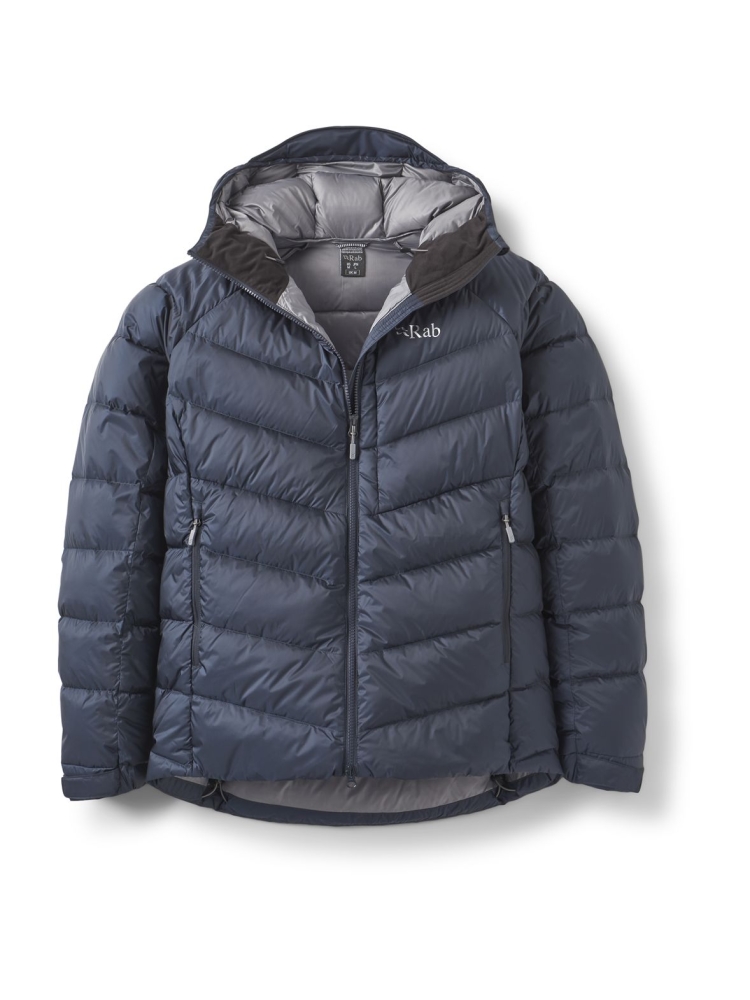 Rab Rab Glaceon Pro Jacket QDE-68-BEL jassen Rab Glaceon Pro Jacket Beluga QDE-68-BEL jassen online bestellen bij Kathmandu Outdoor & Travel