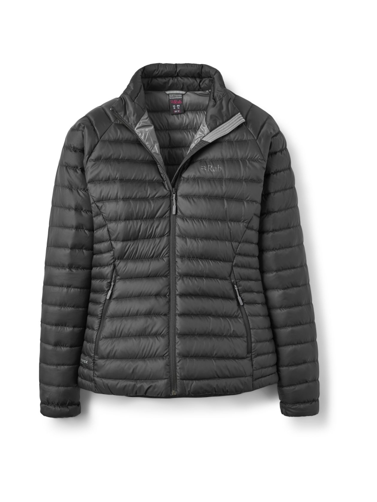 Rab Rab Microlight Jacket Women's QDB-17-BLK jassen Rab Microlight Jacket Women's Black QDB-17-BLK jassen online bestellen bij Kathmandu Outdoor & Travel