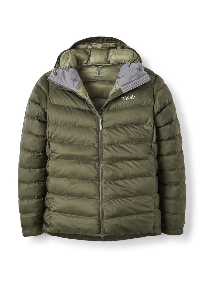 Rab Rab Nebitron Pro Jacket QIP-23-ARM jassen Rab Nebitron Pro Jacket Army QIP-23-ARM jassen online bestellen bij Kathmandu Outdoor & Travel