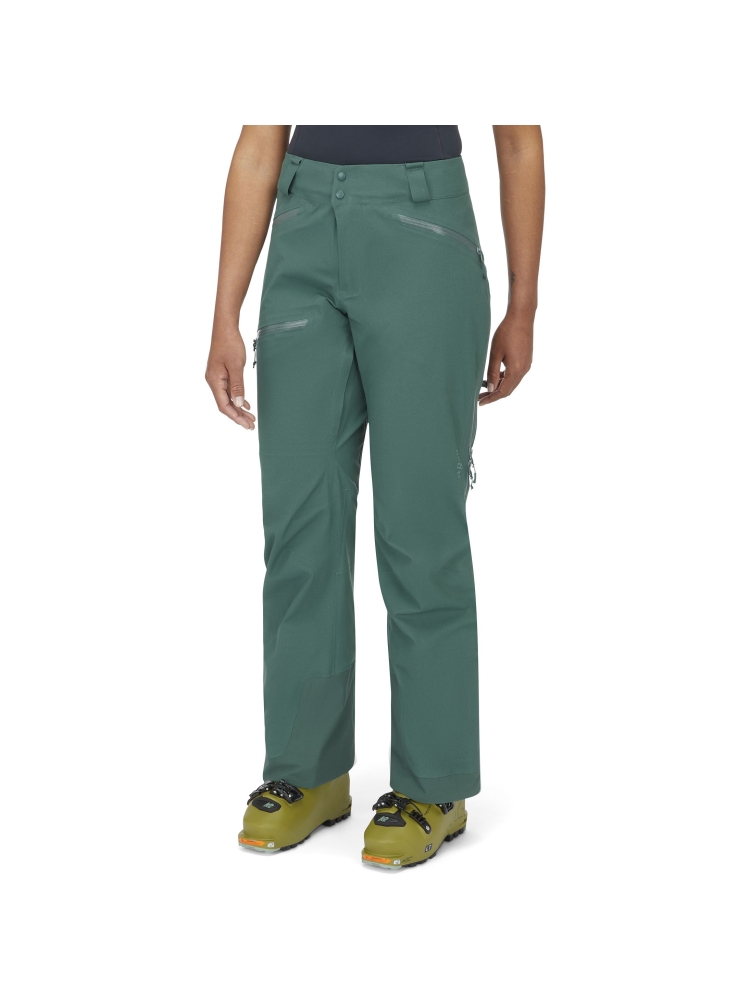 Rab Rab Khroma Diffract Pants Women's QIP-14-GNS broeken Rab Khroma Diffract Pants Women's Green Slate QIP-14-GNS broeken online bestellen bij Kathmandu Outdoor & Travel