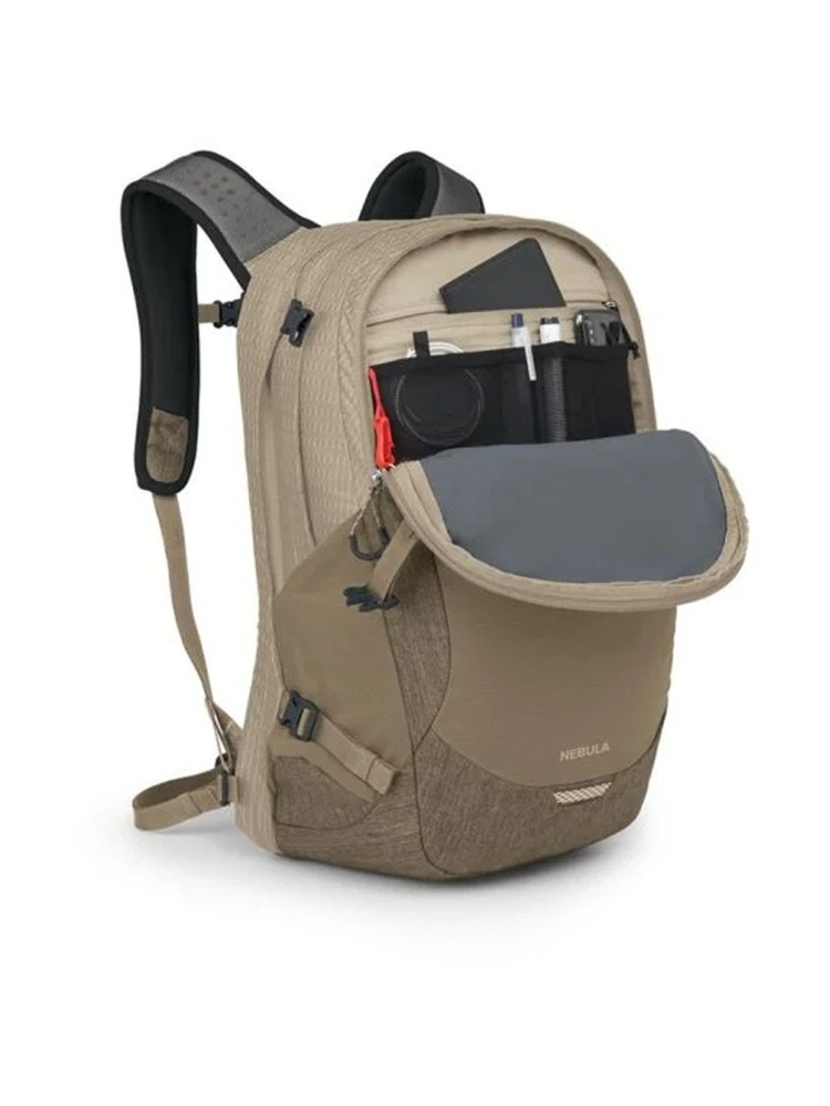 Osprey Nebula 32 Alpaca Tan Latte Brown Heather 10006250 dagrugzakken online bestellen bij Kathmandu Outdoor & Travel