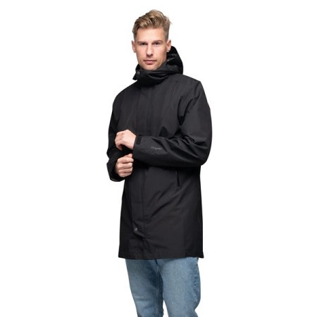 Bergans Urban 2L Shell Coat Men Black Bergans Urban 2L Shell Coat Men Black
