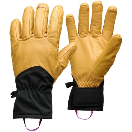 Black Diamond Tour Gloves Beeswax-Black Black Diamond Tour Gloves Beeswax-Black