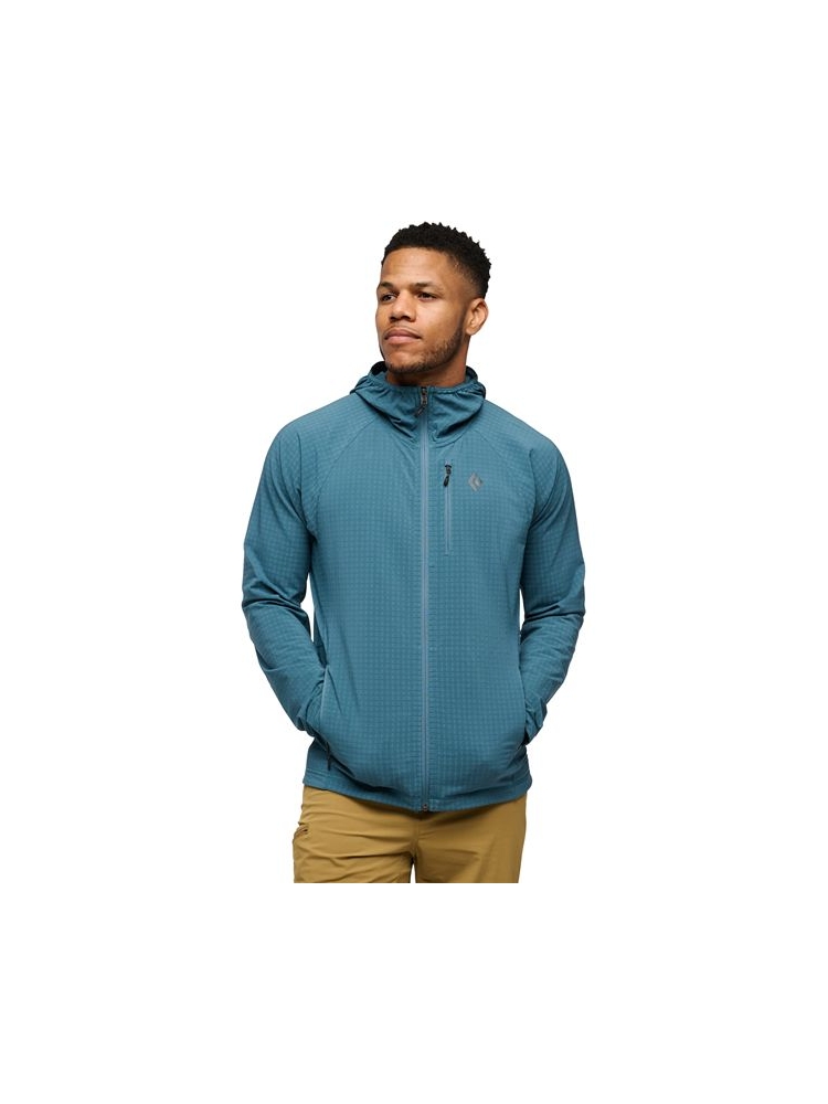 Black Diamond Black Diamond Coeficient Storm FZ Hoody AP744018-4064 fleeces en truien Black Diamond Coeficient Storm FZ Hoody Creek Blue AP744018-4064 fleeces en truien online bestellen bij Kathmandu Outdoor & Travel