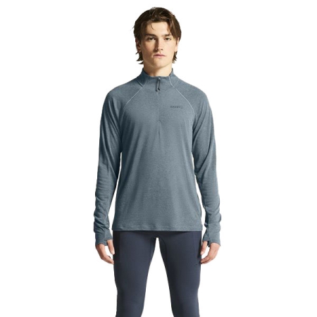 Craft  Wool LS Tee Real/Melange 