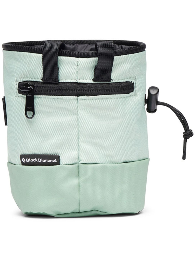 Black Diamond Mojo Zip Chalk Bag Foam Green BD6301173041M_L1 pof, pofzakken en training online bestellen bij Kathmandu Outdoor & Travel