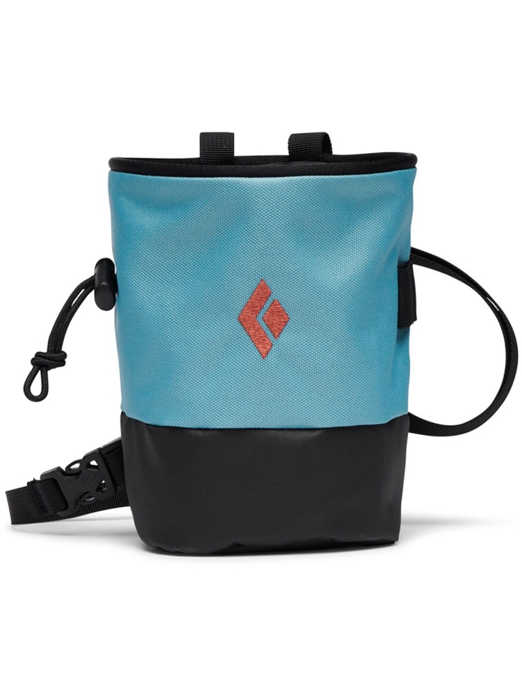 Black Diamond Mojo Zip Chalk Bag Glacier BD6301174072M_L1 pof, pofzakken en training online bestellen bij Kathmandu Outdoor & Travel