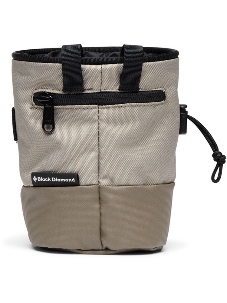 Black Diamond Mojo Zip Chalk Bag Moonstone BD6301172018M_L1 pof, pofzakken en training online bestellen bij Kathmandu Outdoor & Travel