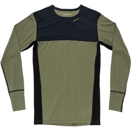 Devold Lauparen Merino 190 Shirt Ink/Lichen/Black Devold Lauparen Merino 190 Shirt Ink/Lichen/Black