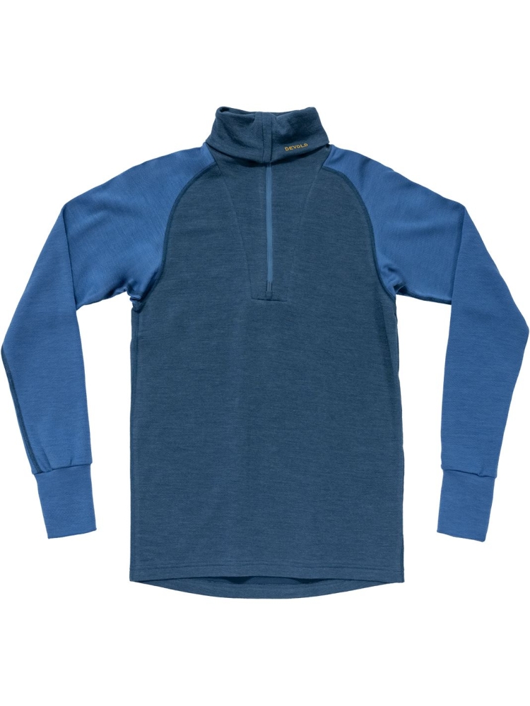 Devold Devold Expedition Merino Silk Zip GO 158 240 A-422G onderkleding/thermokleding Devold Expedition Merino Silk Zip Flood/Blue GO 158 240 A-422G onderkleding/thermokleding online bestellen bij Kathmandu Outdoor & Travel
