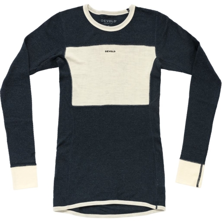 Devold Wool Mesh 190 Shirt Women's Ink/OffWhite Devold Wool Mesh 190 Shirt Women's Ink/OffWhite