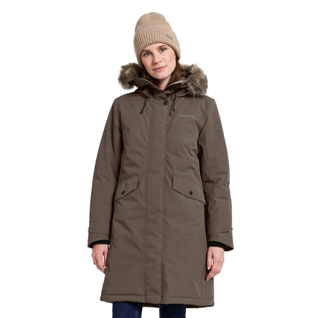 Didriksons  Erika Parka 3 Women's Mocha Brown 