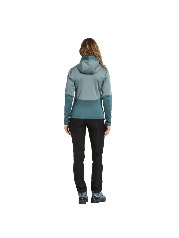 Didriksons Anneli Fullzip 3 Women's Factory Blue 505966-G12 fleeces en truien online bestellen bij Kathmandu Outdoor & Travel