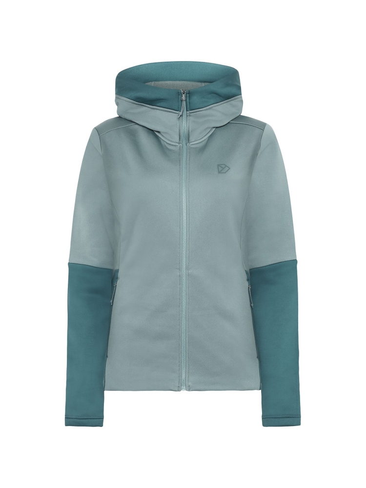 Didriksons Anneli Fullzip 3 Women's Factory Blue 505966-G12 fleeces en truien online bestellen bij Kathmandu Outdoor & Travel