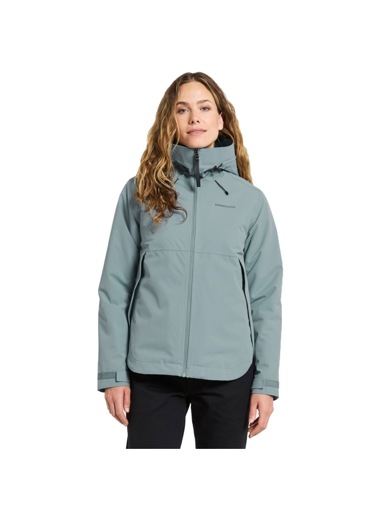 Didriksons Jennie Jkt 2 Women's Factory Blue 505480-G12 jassen online bestellen bij Kathmandu Outdoor & Travel