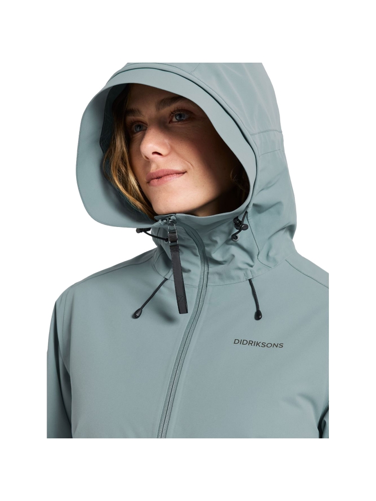 Didriksons Jennie Jkt 2 Women's Factory Blue 505480-G12 jassen online bestellen bij Kathmandu Outdoor & Travel