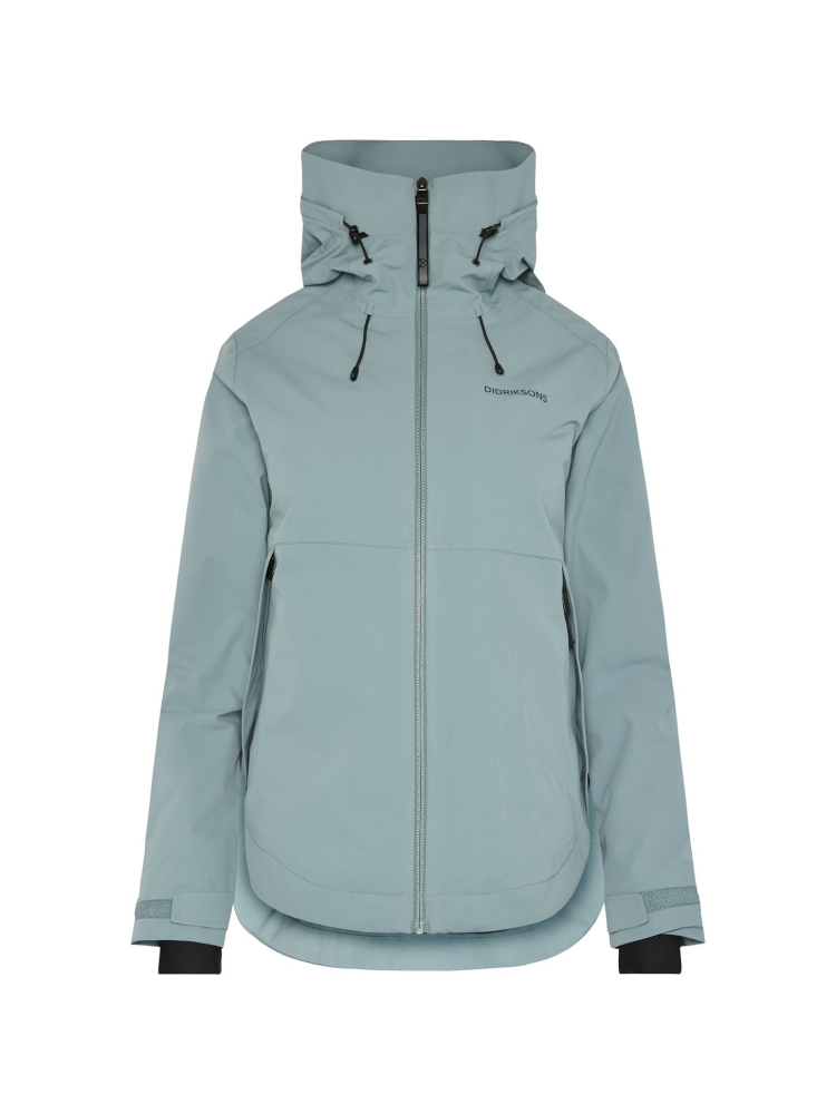 Didriksons Jennie Jkt 2 Women's Factory Blue 505480-G12 jassen online bestellen bij Kathmandu Outdoor & Travel