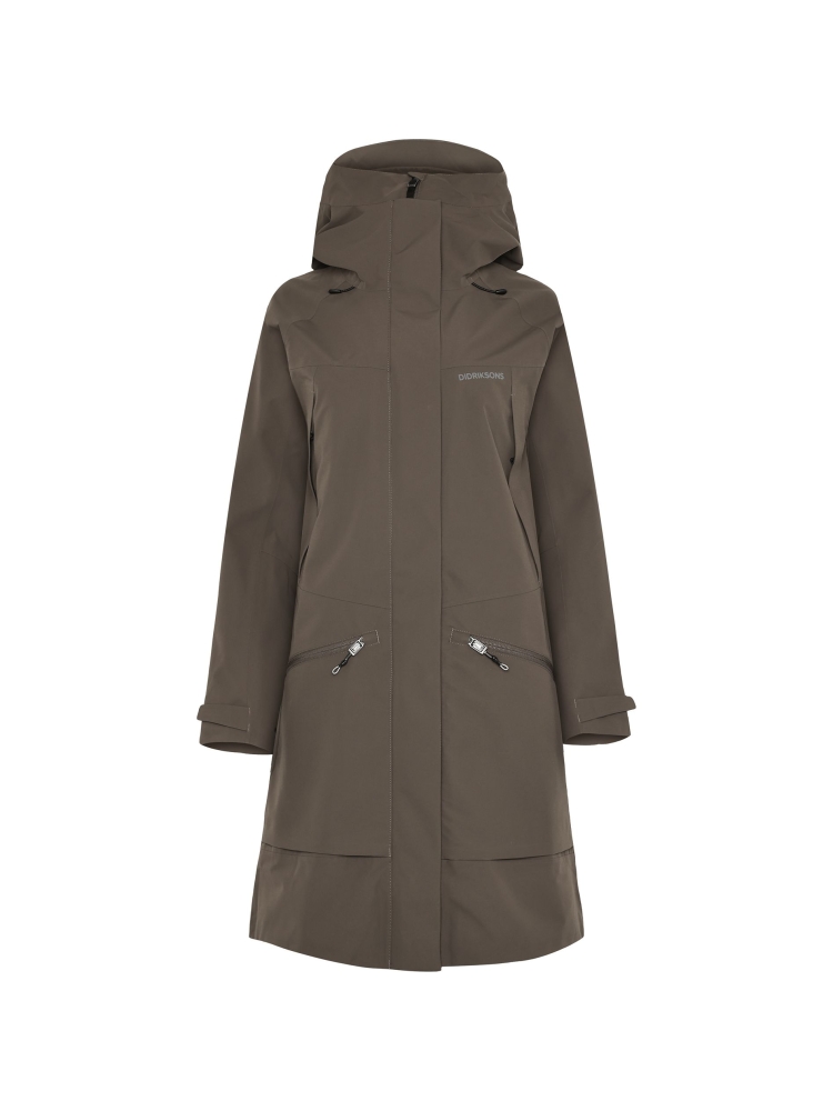 Didriksons Didriksons Ilma Parka 8 Women's 505776-F07 jassen Didriksons Ilma Parka 8 Women's Mocha Brown 505776-F07 jassen online bestellen bij Kathmandu Outdoor & Travel