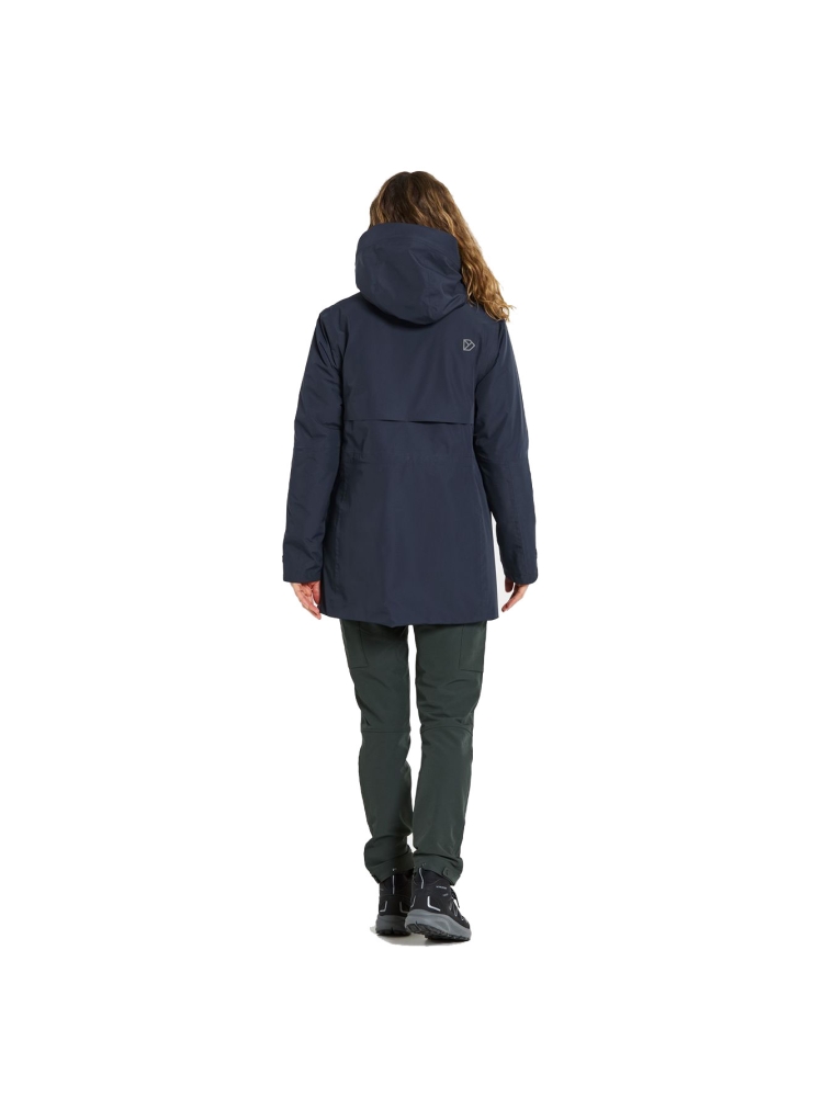 Didriksons Tuva Parka Women's Dark Night Blue 505820-999 jassen online bestellen bij Kathmandu Outdoor & Travel