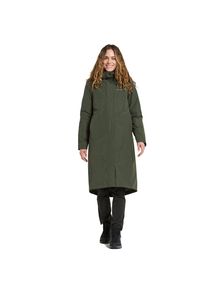 Didriksons Selina Parka Women's Deep Green 505828-300 jassen online bestellen bij Kathmandu Outdoor & Travel