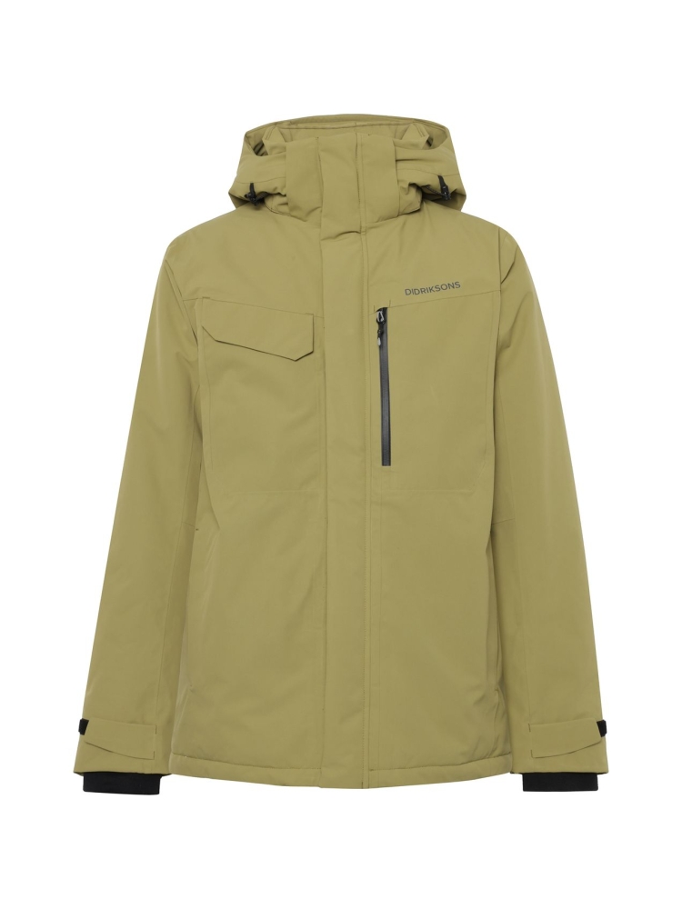 Didriksons Didriksons Stefan USX Jkt 505041-H22 jassen Didriksons Stefan USX Jkt Olive Green 505041-H22 jassen online bestellen bij Kathmandu Outdoor & Travel