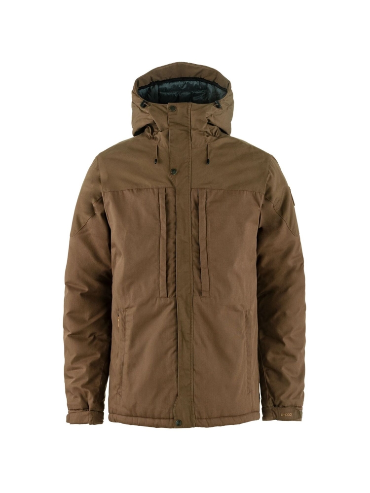 Fjällräven Fjällräven Skogsö Padded Jacket F82279-299 jassen Fjällräven Skogsö Padded Jacket Dark Oak F82279-299 jassen online bestellen bij Kathmandu Outdoor & Travel