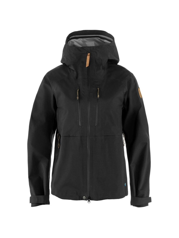 Fjällräven Fjällräven Keb GTX Jacket Women's F14500177-550 jassen Fjällräven Keb GTX Jacket Women's Black F14500177-550 jassen online bestellen bij Kathmandu Outdoor & Travel