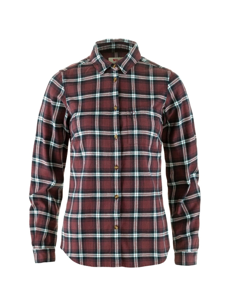 Fjällräven Fjällräven Övik Flannel Shirt Women's F89833-357-514 shirts en tops Fjällräven Övik Flannel Shirt Women's Port-Breeze Blue F89833-357-514 shirts en tops online bestellen bij Kathmandu Outdoor & Travel