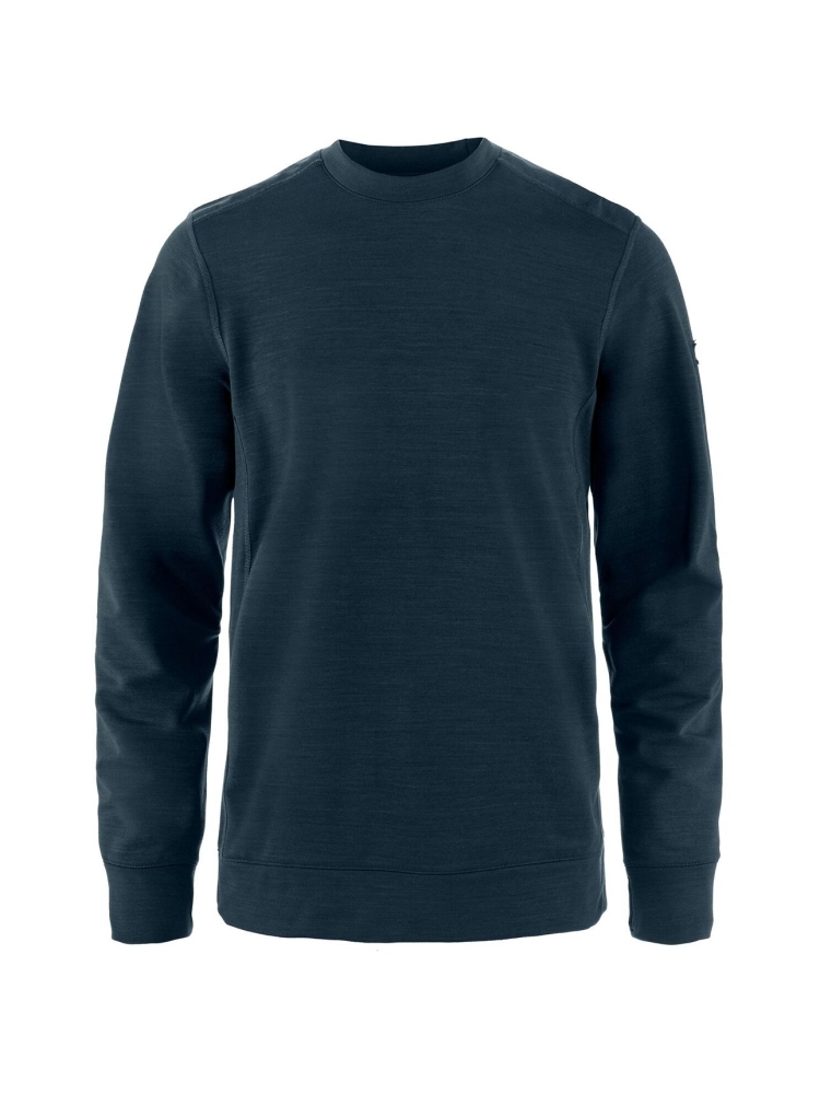 Fjällräven Fjällräven Keb Fleece Crew Neck F12600301-555 fleeces en truien Fjällräven Keb Fleece Crew Neck Dark Navy F12600301-555 fleeces en truien online bestellen bij Kathmandu Outdoor & Travel