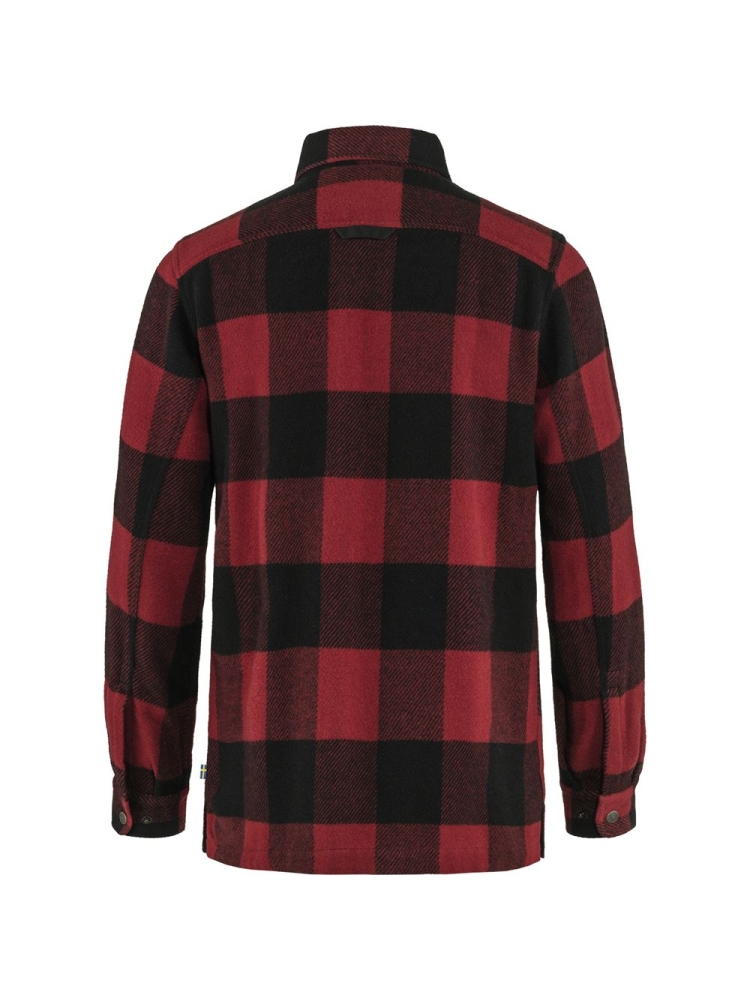 Fjällräven Canada Shirt Red F90631-320 shirts en tops online bestellen bij Kathmandu Outdoor & Travel