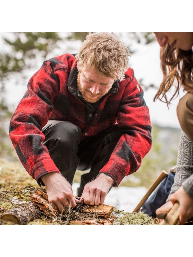 Fjällräven Canada Shirt Red F90631-320 shirts en tops online bestellen bij Kathmandu Outdoor & Travel
