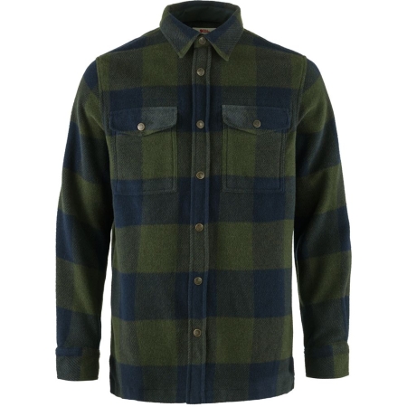 Fjällräven  Canada Shirt Deep Forest-Dark Navy 