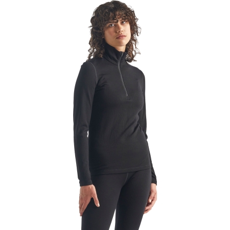 Icebreaker  260 Tech LS Half Zip Women's Black 