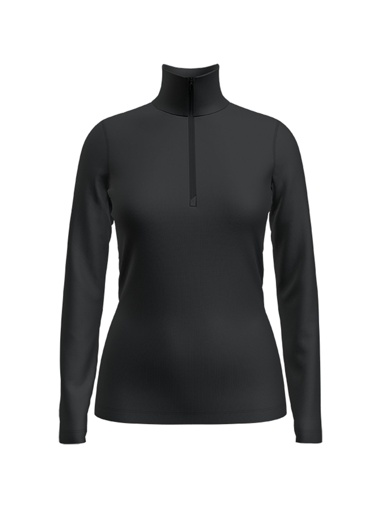 Icebreaker Icebreaker 260 Tech LS Half Zip Women's B04390-0011 fleeces en truien Icebreaker 260 Tech LS Half Zip Women's Black B04390-0011 fleeces en truien online bestellen bij Kathmandu Outdoor & Travel