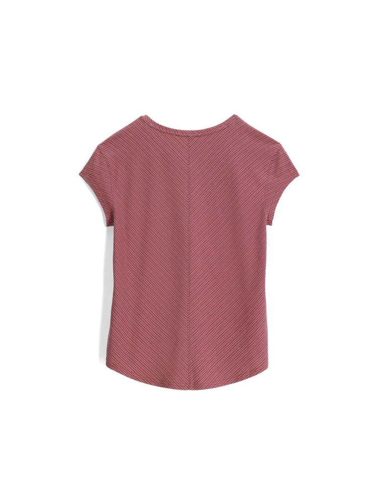 Royal Robbins Vacationer V-Nk S/S Women's Wild Rhubarb Str Y611031-641 shirts en tops online bestellen bij Kathmandu Outdoor & Travel