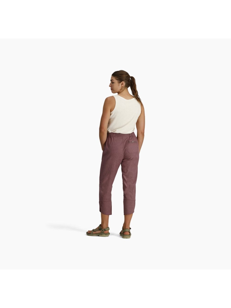 Royal Robbins Hempline Capri Women's Wild Rhubarb Y624004-602 broeken online bestellen bij Kathmandu Outdoor & Travel