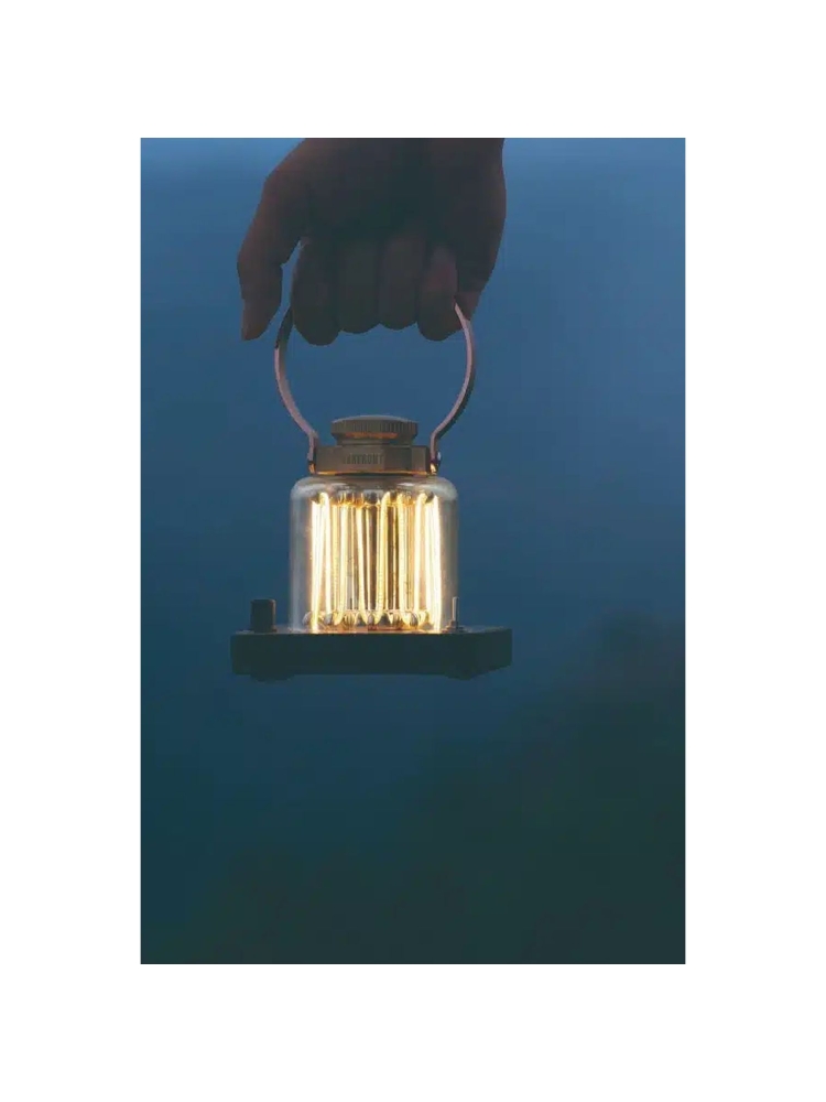 Barebones Block Tower Lantern Brass/Black LIV-223 verlichting online bestellen bij Kathmandu Outdoor & Travel