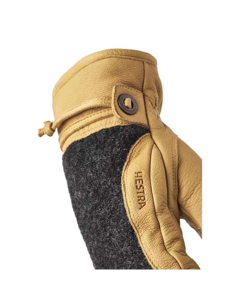 Hestra Daniel Charcoal/Tan 2003580-390701 kleding accessoires online bestellen bij Kathmandu Outdoor & Travel