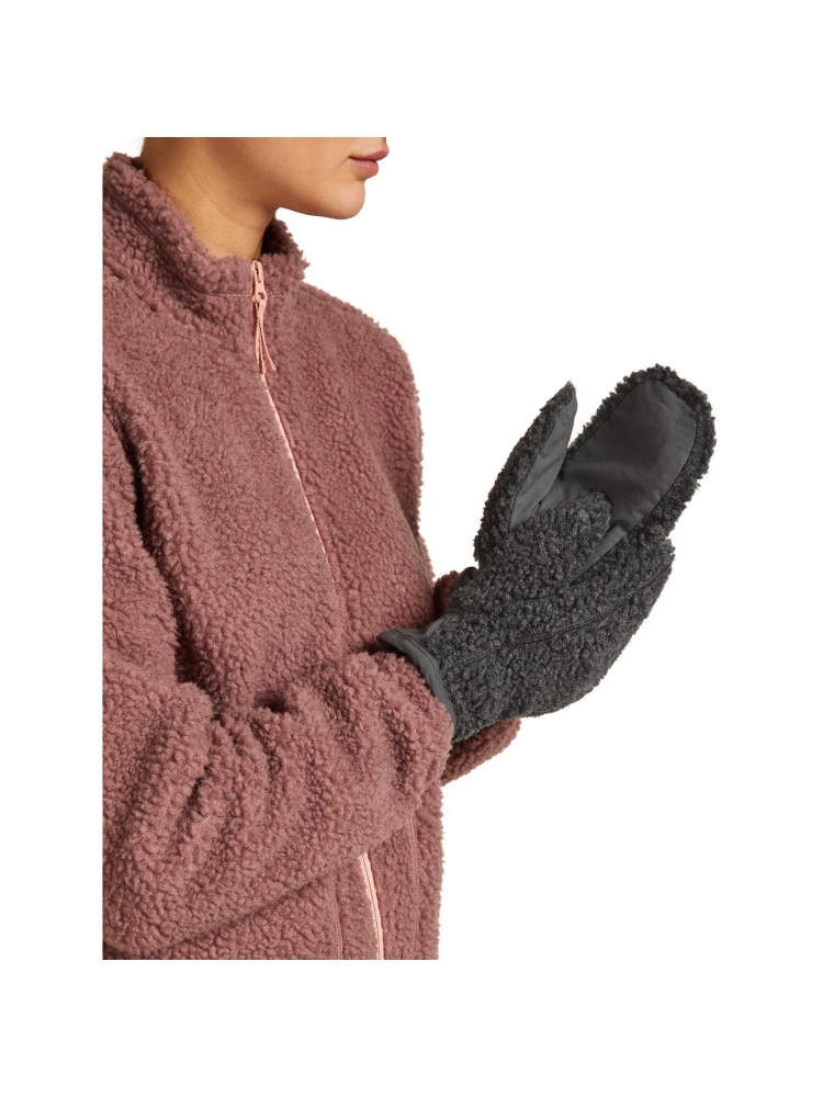 Icebreaker Icebreaker Mer 960 RealFleece High Pile Mittens 0A573I-0HC1 kleding accessoires Icebreaker Mer 960 RealFleece High Pile Mittens Jet Hthr/Obsidian/Black 0A573I-0HC1 kleding accessoires online bestellen bij Kathmandu Outdoor & Travel