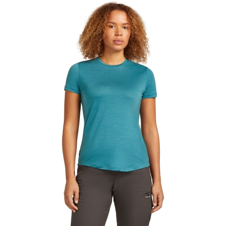Icebreaker Mer 125 Cool-Lite Sphere III SS Tee Women's Topaz Icebreaker Mer 125 Cool-Lite Sphere III SS Tee Women's Topaz