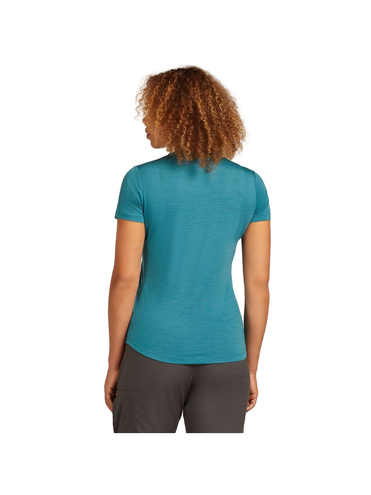 Icebreaker Mer 125 Cool-Lite Sphere III SS Tee Women's Topaz 0A56ZO-0GQ1 shirts en tops online bestellen bij Kathmandu Outdoor & Travel