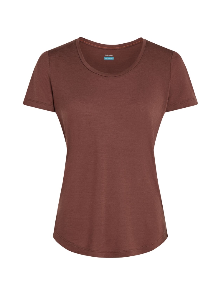 Icebreaker Icebreaker Mer 125 Cool-Lite Sphere III SS Scoop Women's 0A56ZP-0B11 shirts en tops Icebreaker Mer 125 Cool-Lite Sphere III SS Scoop Women's Carob 0A56ZP-0B11 shirts en tops online bestellen bij Kathmandu Outdoor & Travel